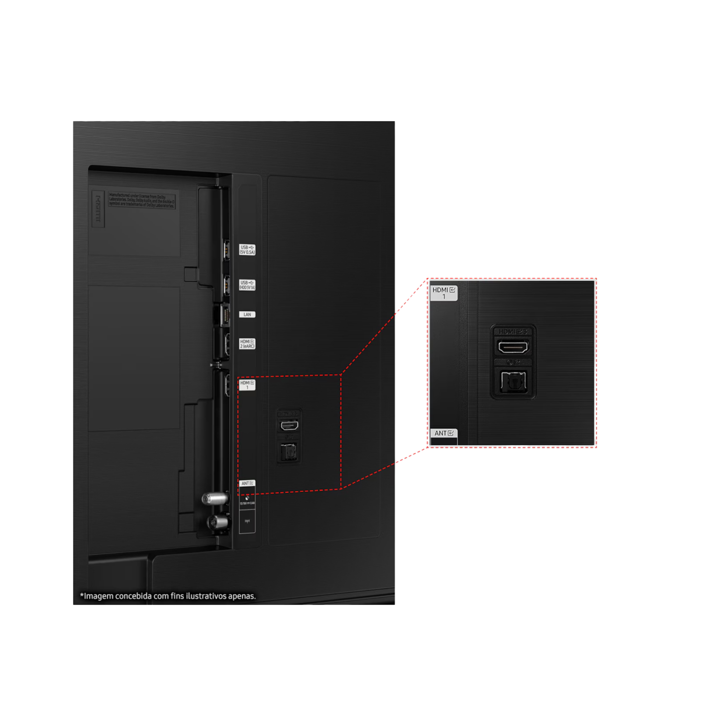 SAMSUNG Smart TV 65" QLED 4K Q60D TQ65Q60DAUXXC | ref T-13901026