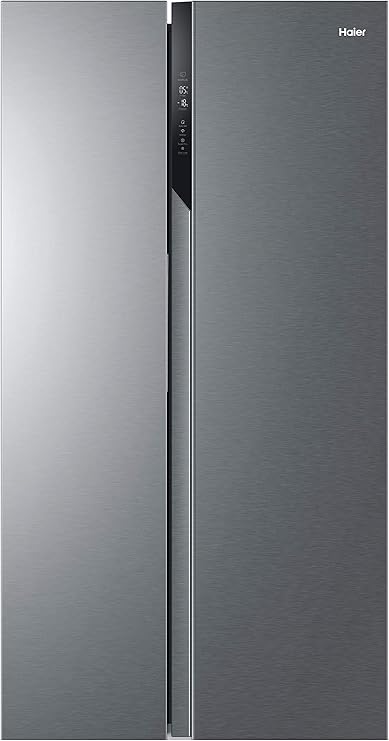 Refrigerador HAIER Side-By-Side 528L Prata | HSR3918FNPG ref E-7933