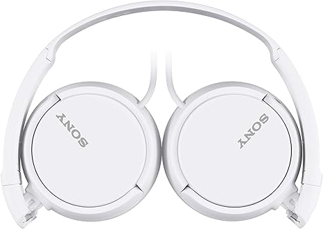 Sony ZX Series Wired On-Ear Headphones White MDR-ZX110 ref T-22650695