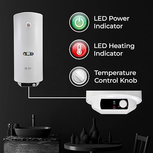 Aquecedor de água SPJ 100L/2000W | SPJ-WHVX-WT100L04