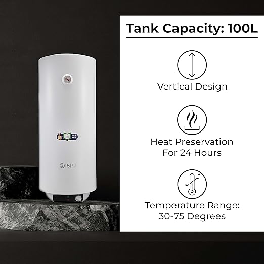 Aquecedor de água SPJ 100L/2000W | SPJ-WHVX-WT100L04