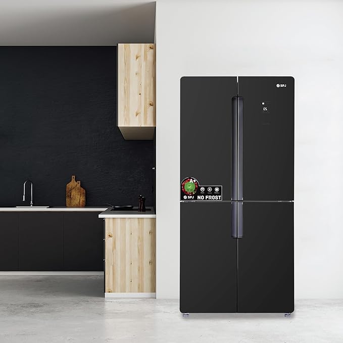 SPJ Side by Side 4 Doors Refrigerator 431L | SPJ-RFG-4BLU559C