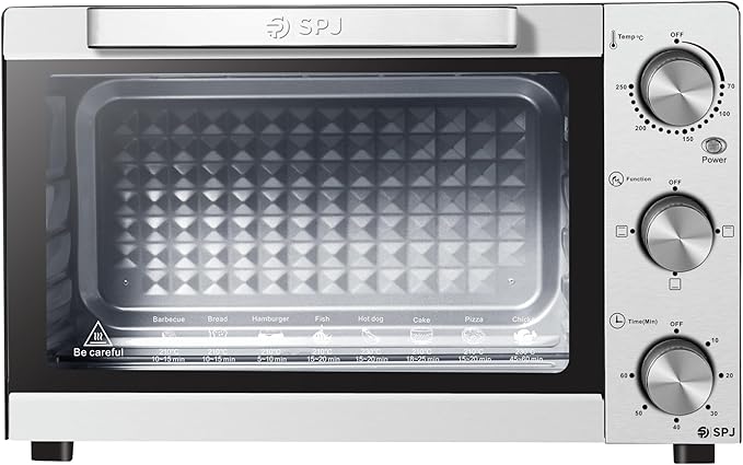 SPJ ELECTRIC OVEN 21L ref SPJ-EOX-SS21L05