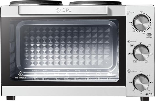 SPJ Electric Oven 21L – Model 06 – available in Luanda and across Angola