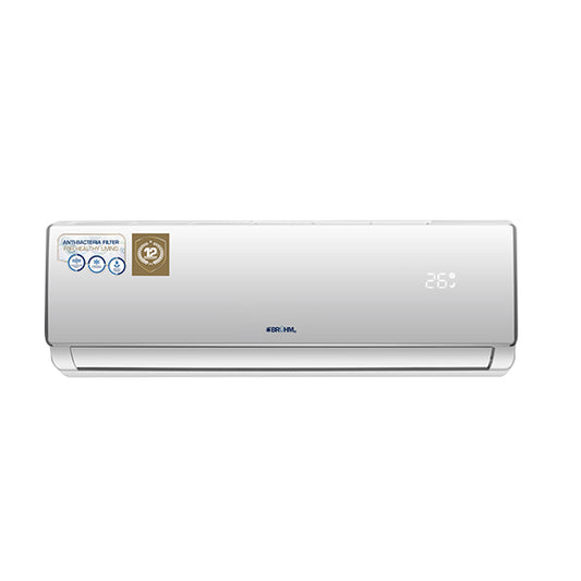 مكيف هواء BRUHM 18000 وحدة حرارية بريطانية R410 BAS-18RCEW رقم المرجع E-8408 