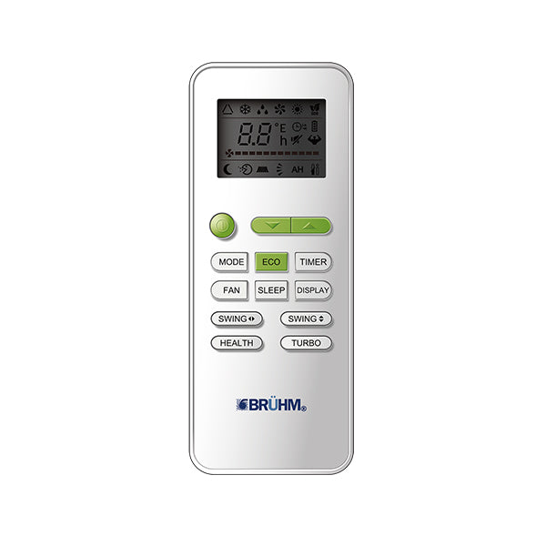 BRUHM AC 18.000 BTU R410 | BAS-18RCEW ref E-8408