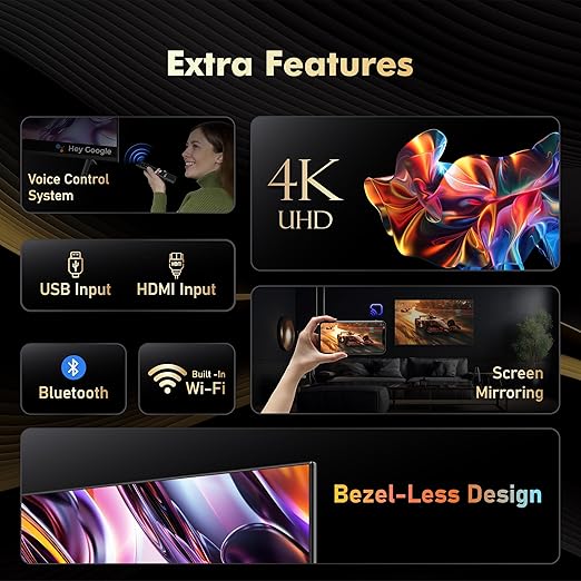 Smart TV SPJ 50" 4K UHD ANDROID | ref. SPJ-4KS50BL3200V