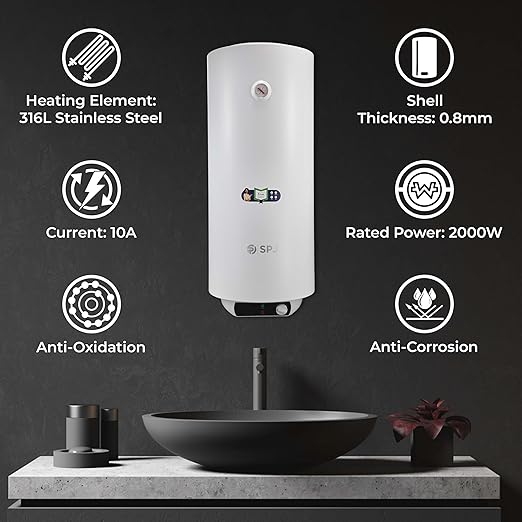 Aquecedor de água SPJ 100L/2000W | SPJ-WHVX-WT100L04