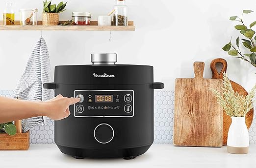 Panela de Pressão Elétrica MOULINEX Epic Turbo Kitchen 1090W/5L | ref T-CE754810