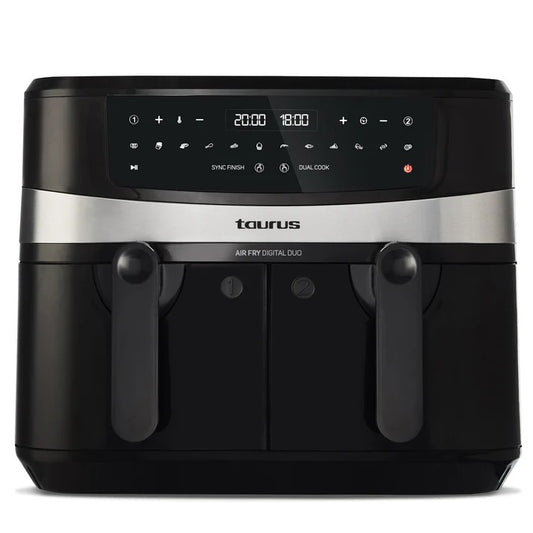 Fritadeira a Ar Digital Duo TAURUS 9L 2200-2600W | ref. E-8451