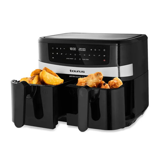 Fritadeira a Ar Digital Duo TAURUS 9L 2200-2600W | ref. E-8451