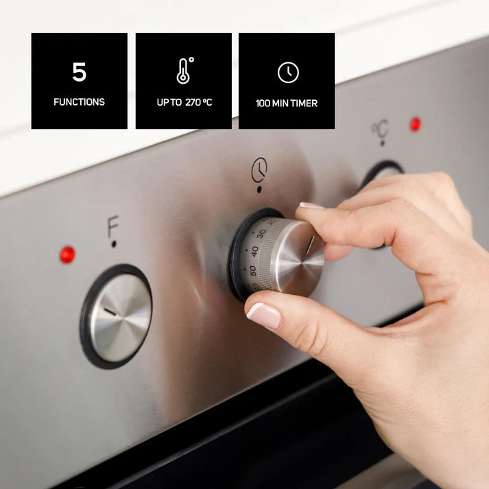 TAURUS BUILT-IN MULTIFUCNTIONAL OVEN 2600W/76L | HS576IXM ref E-8453