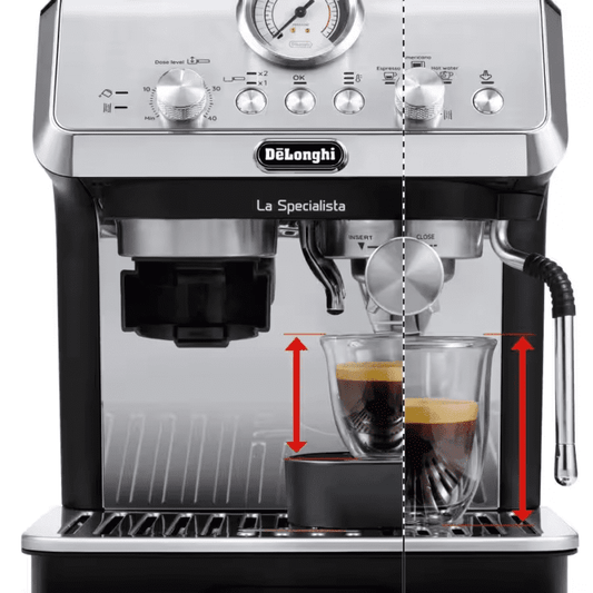 Máquinas de café expresso manuais DeLonghi La Specialista Arte ref E-8752