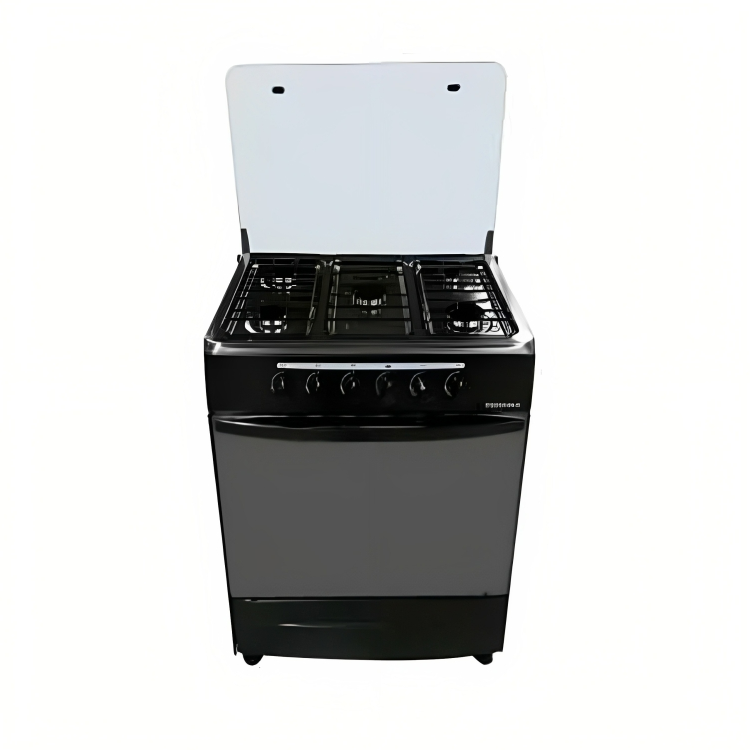 INDEMAX 5-Burner Gas Stove Black| IND-C8050-BB-PRETO-GAS