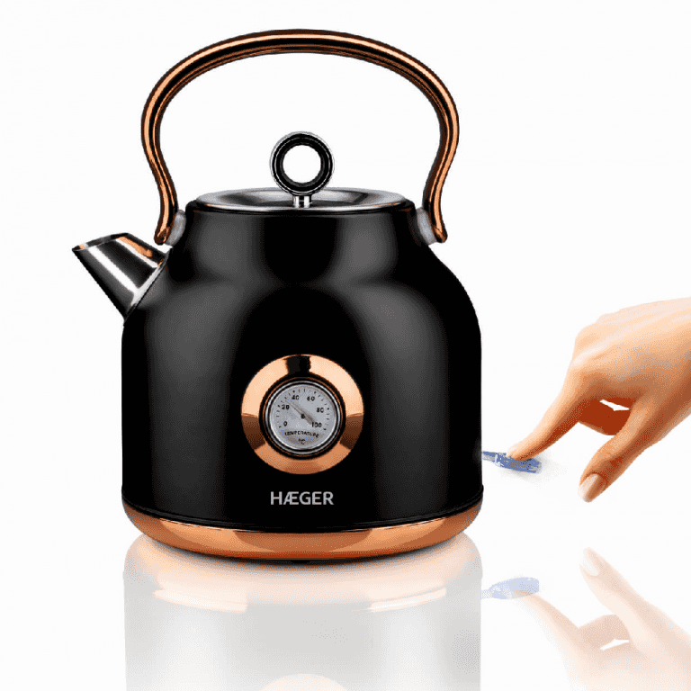 HAEGER Electric kettle  ART DECO BLACK – Inox 1,7L 2200W ref T-46130686
