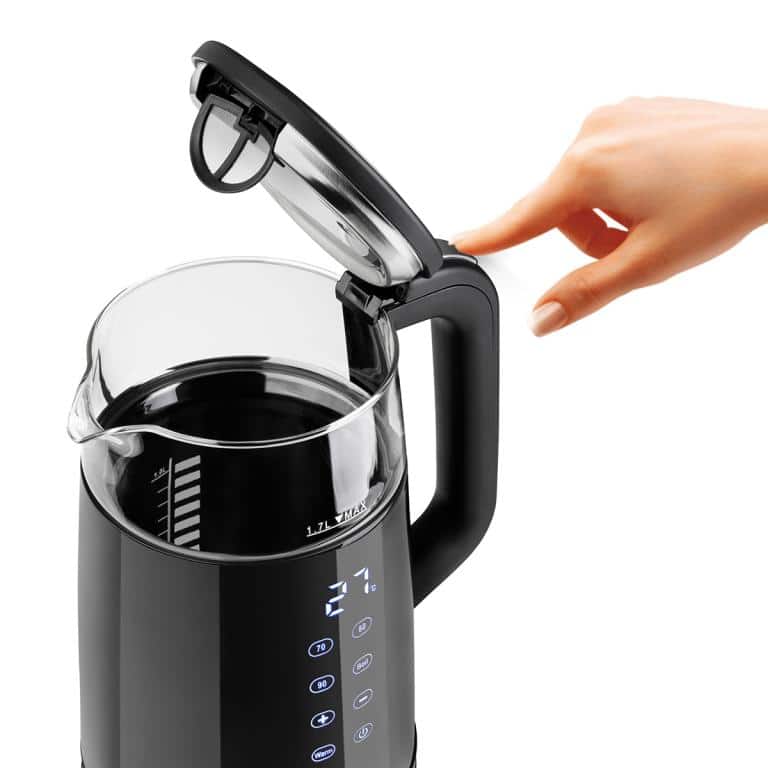 Chaleira Elétrica Digital HAEGER Digiglass – 1,7L, 2200W ref T-46130741