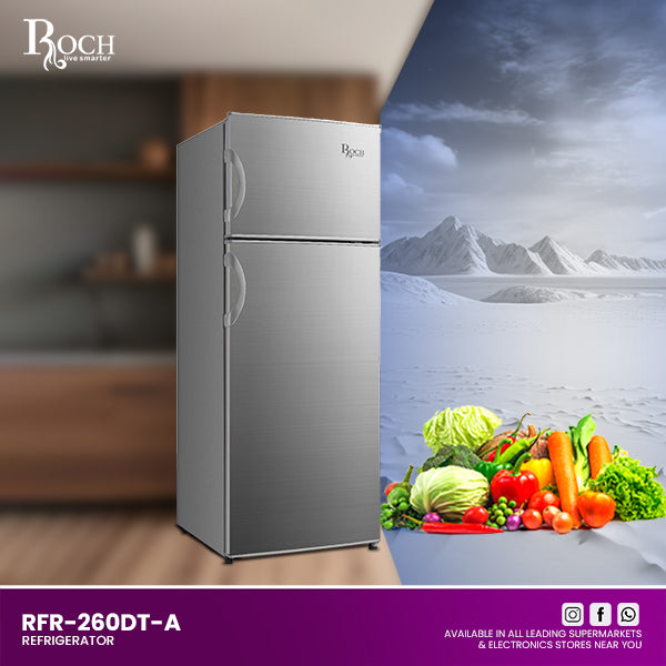 Refrigerador ROCH 207L ref EZ-RFR-260DT-A