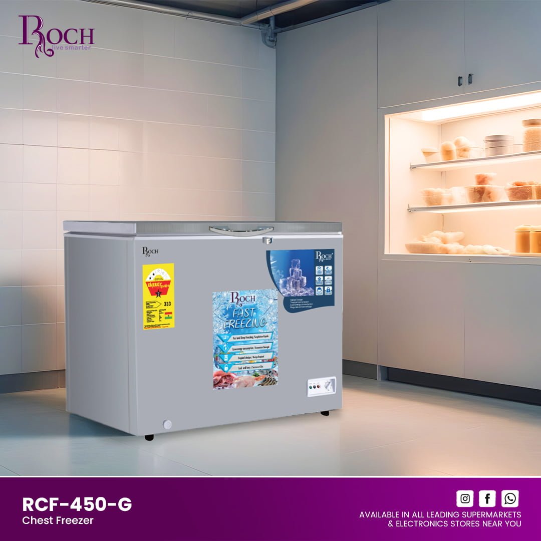 ROCH Chest Freezer 354L – available in Luanda and across Angola