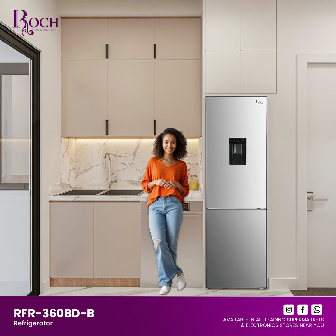 ROCH Refrigerator 310L | RFR-360BD-B