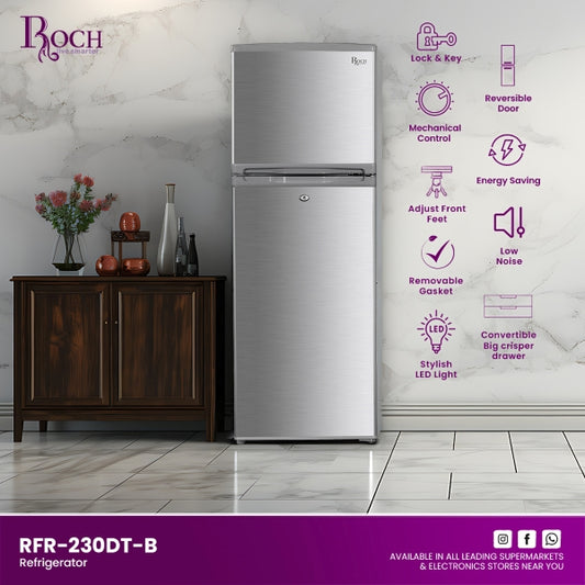 Refrigerador ROCH 182L | RFR-230DT-B