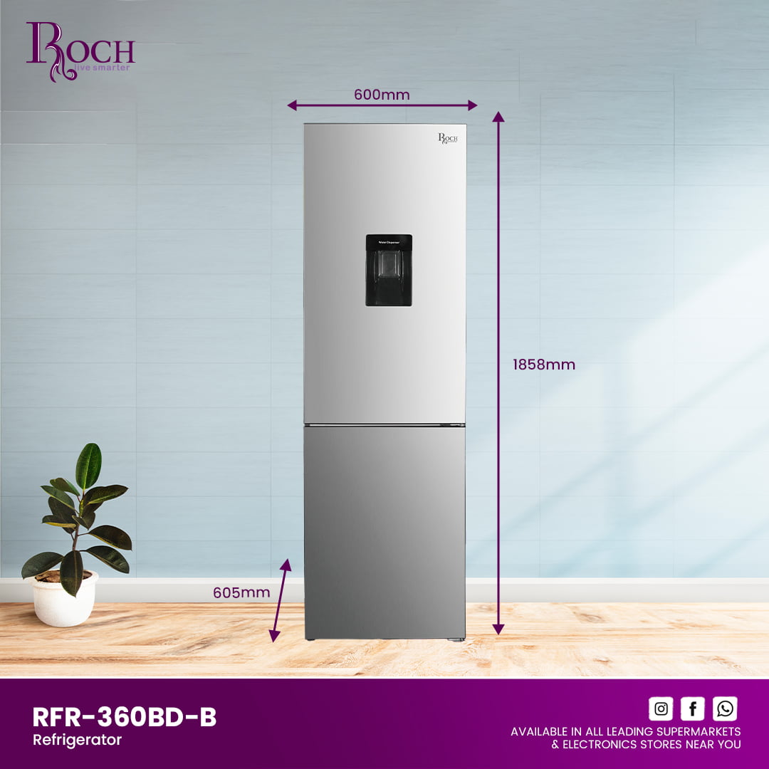 ROCH Refrigerator 310L | RFR-360BD-B