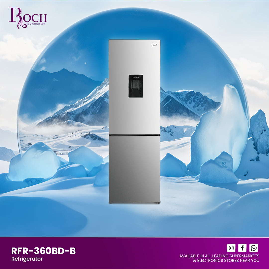 ROCH Refrigerator 310L | RFR-360BD-B