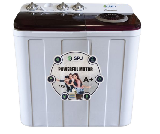 Máquina de lavar roupa semiautomática SPJ 7KG | ref SPJ-TLWTU-7SAM