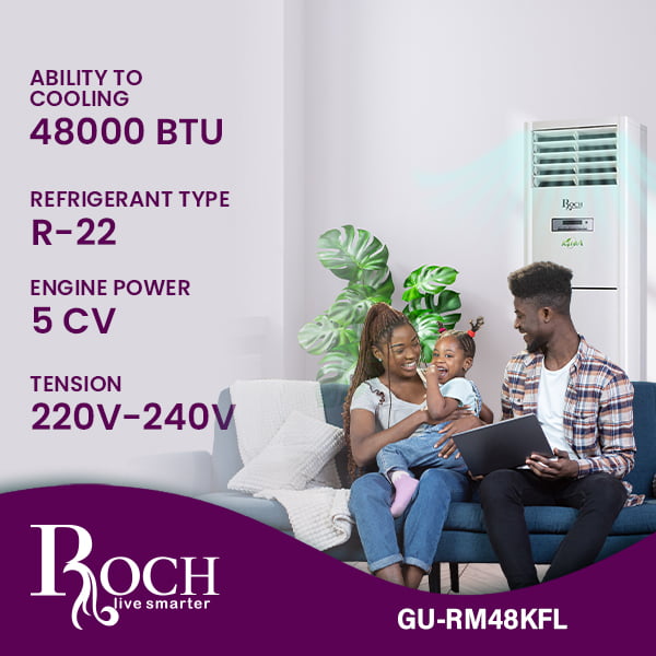 ROCH Cabinet Air Conditioner 48000 BTU R-22 ref EZ-GU-RM48KFL