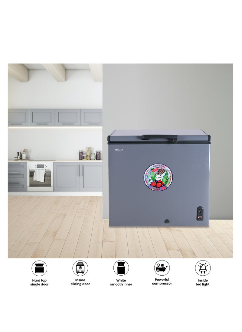 Arca 200L SPJ CINZA ref SPJ-POSH-SLW295C