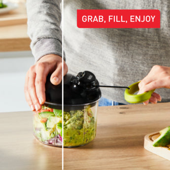 TEFAL 5 Seconds Manual Chopper 900ml | ref T-K1320404