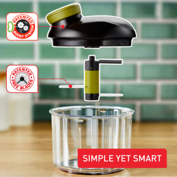 TEFAL 5 Seconds Manual Chopper 900ml | ref T-K1320404