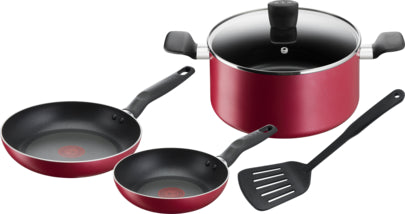 TEFAL Super Cook non stick cookware set 5 pieces compact efficient in Luanda