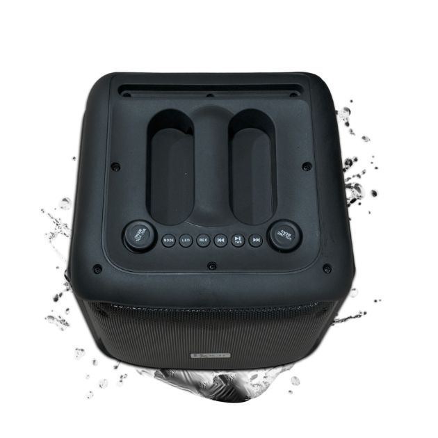 Caixa de Som Recarregável Roch com Microfone 1 Subwoofer 8"/40W ref EZ-RPS-08M1