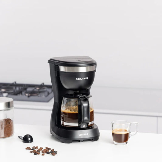 Cafeteira de filtro TAURUS 600W VERONA 6 | ref E-4566