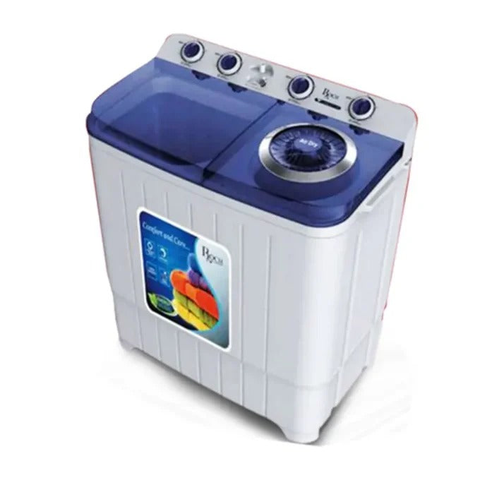 Máquina de lavar semiautomática ROCH com cuba dupla de 16 kg | RWM-160TT-J (W)