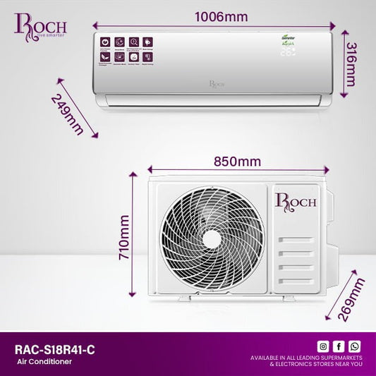 ROCH Air Conditioner 18000 BTU – available in Luanda and across Angola