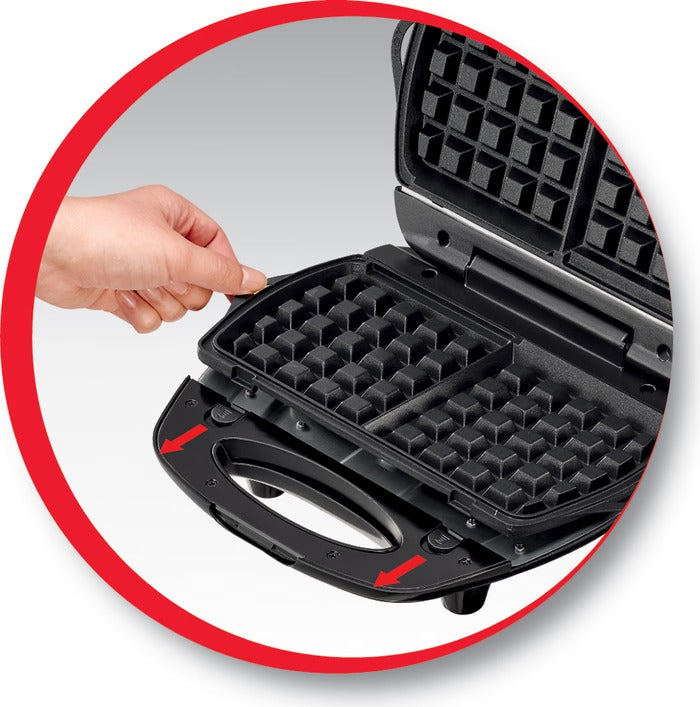 MOULINEX WAFFLE CROQUE BREAK TIME 700W | ref T-SJ615612