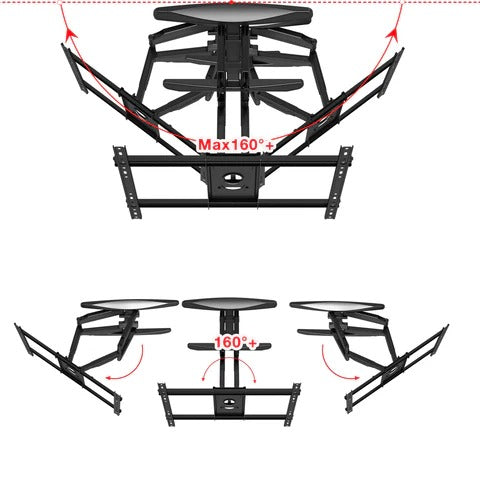 SUPORTE DE PAREDE PARA TV 55"-85" 60KG EXT D75 | REF E-8559