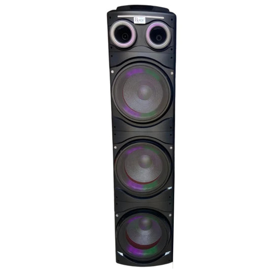 Discover ROCH 12" Rechargeable Speaker in Luanda. 100W power, 3 mics, and powerful bass. Ultimate party with fast delivery across Angola at PowerPros.