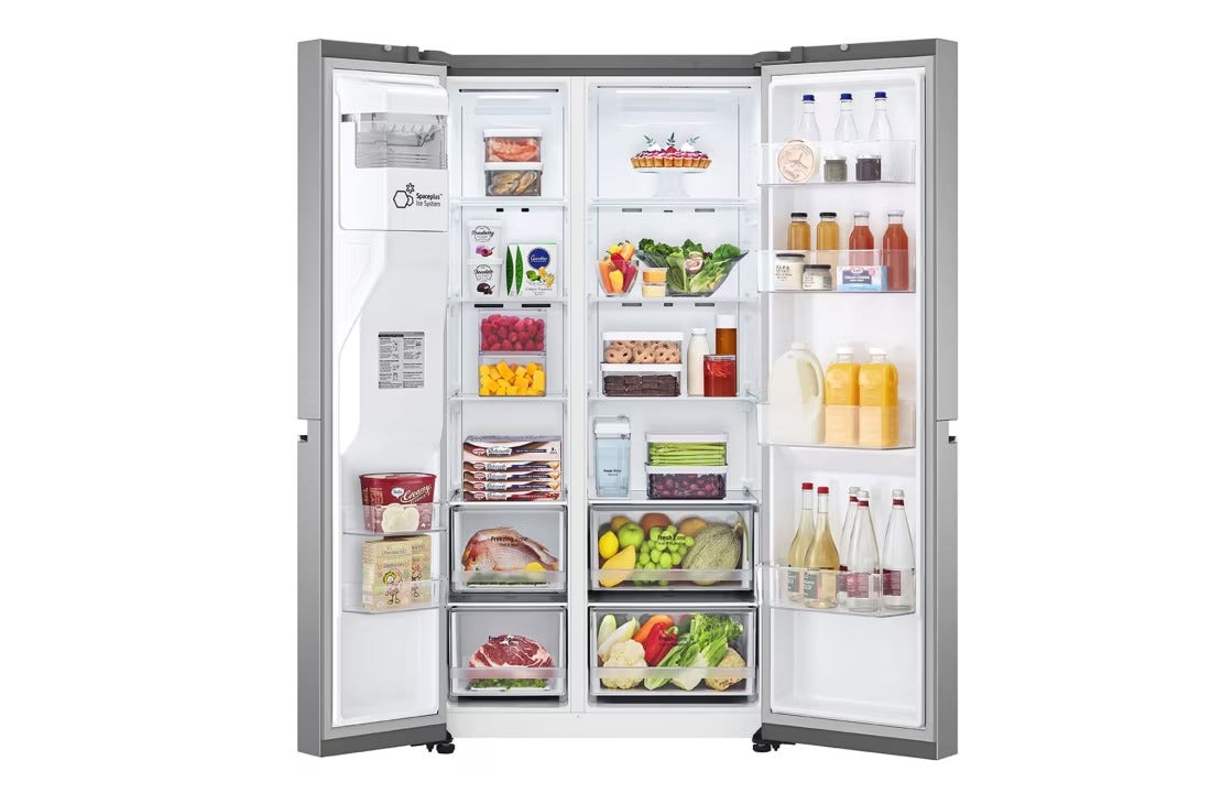 Refrigerador LG Side by Side 674L | GC-L257KLKW ref E-8835