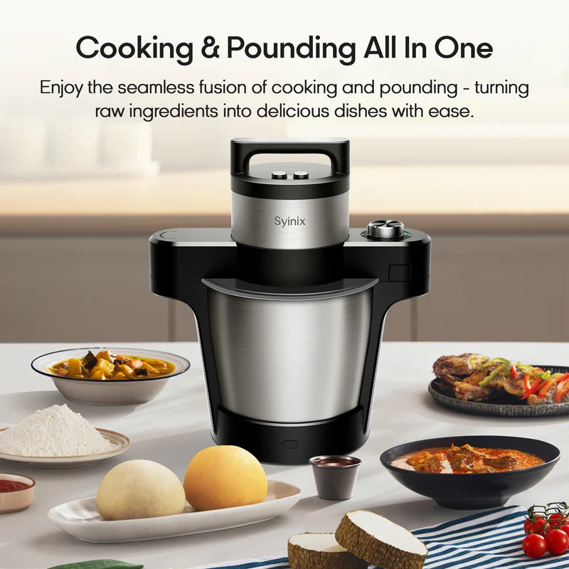 SYINIX SWALLOW MAKER ECO Cooking & Pounding 6L  | ref SY-SFM60E1