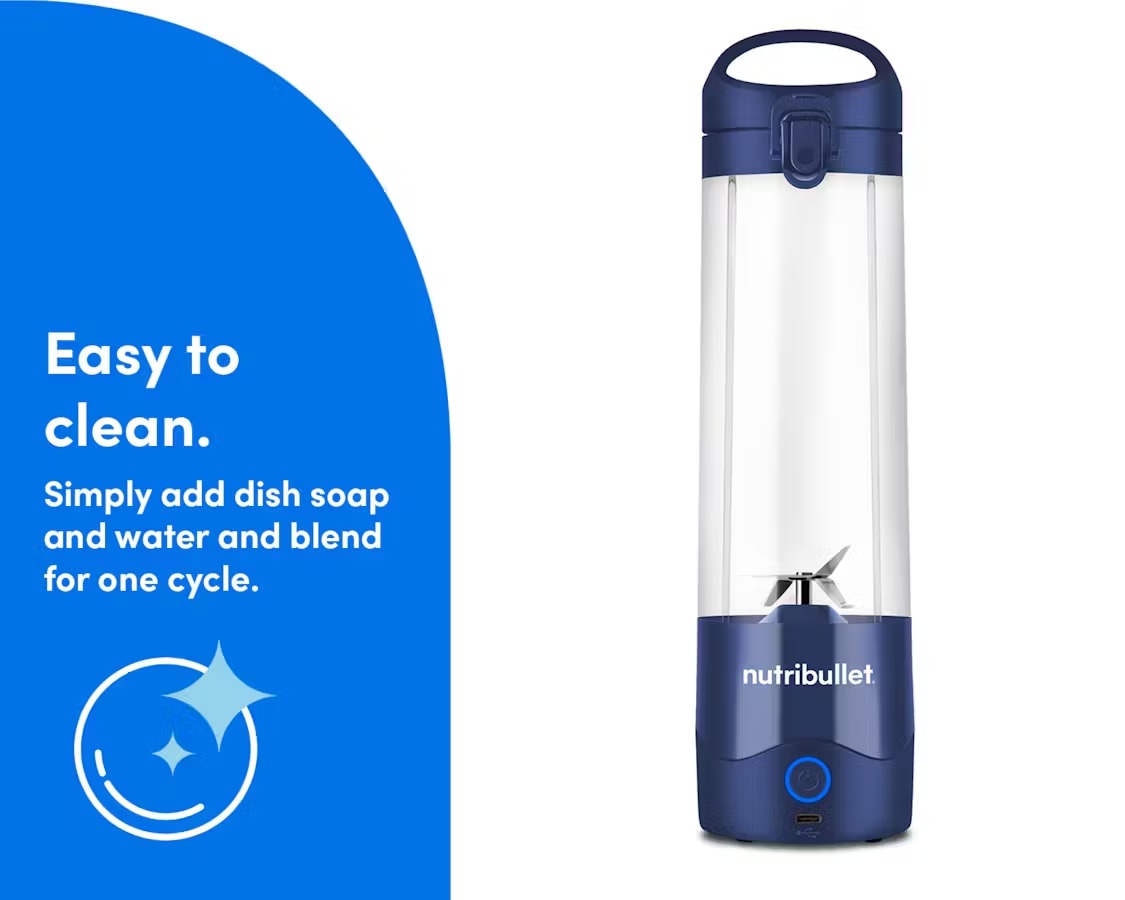 Liquidificador Portátil NUTRIBULLET Azul Marinho ref T-48332008