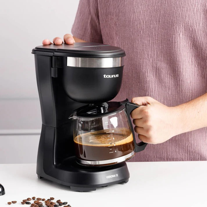 TAURUS Drip Coffee Maker 680W VERONA 12 | ref E-4565