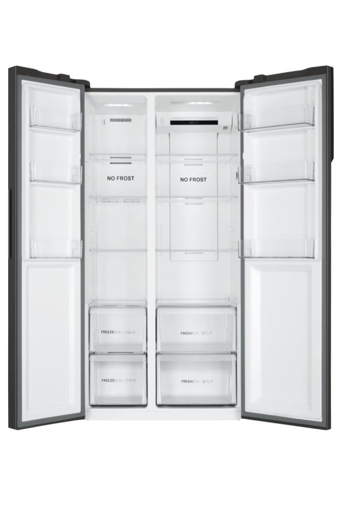 HAIER Refrigerator Side-By-Side 528L Black | HSR3918ENPB ref E-7934