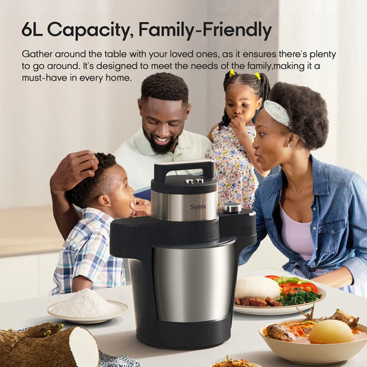 SYINIX SWALLOW MAKER ECO Cooking & Pounding 6L  | ref SY-SFM60E1
